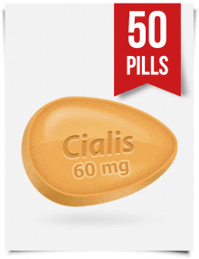 Generic Cialis 60 mg 50 Tabs