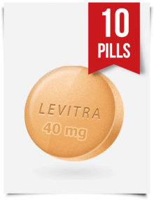 Generic Levitra 40 mg x 10 Tabs