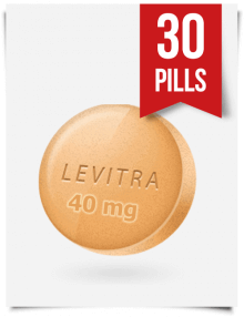 Generic Levitra 40 mg x 30 Tabs