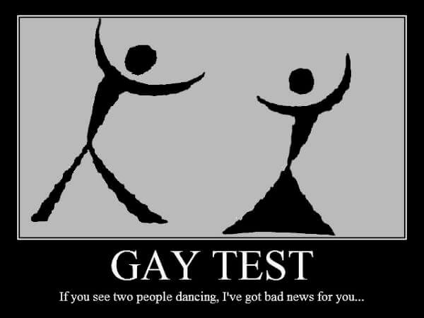 gay test what do you see - dancing