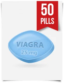 Generic Viagra 25 mg Daily x 50 Tabs