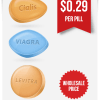 Viagra Wholesale, Cialis & Levitra Cheap Price $0.29 Per Tablet