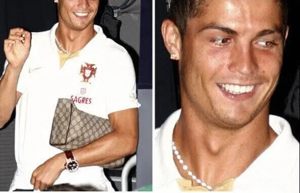 Cristiano Ronaldo gay purse