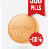 Generic Levitra 40 mg x 500 Tabs