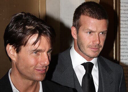Tom Cruise gay with him boyfriend Davd Beckham BF