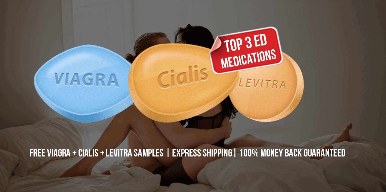 Top 3 medications for erectile dysfunction