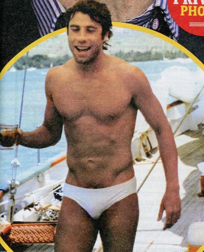 Young John Travolta Gay Underwear