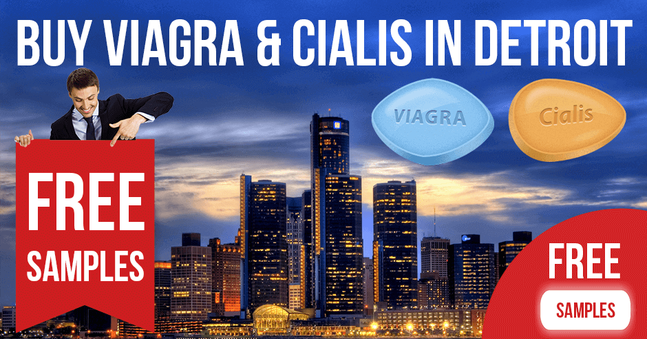 Buy Viagra and Cialis in Detroit, Michigan