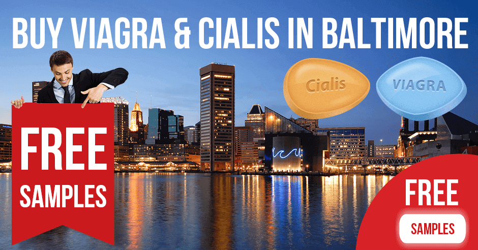 Buy Viagra and Cialis in Baltimore, Maryland