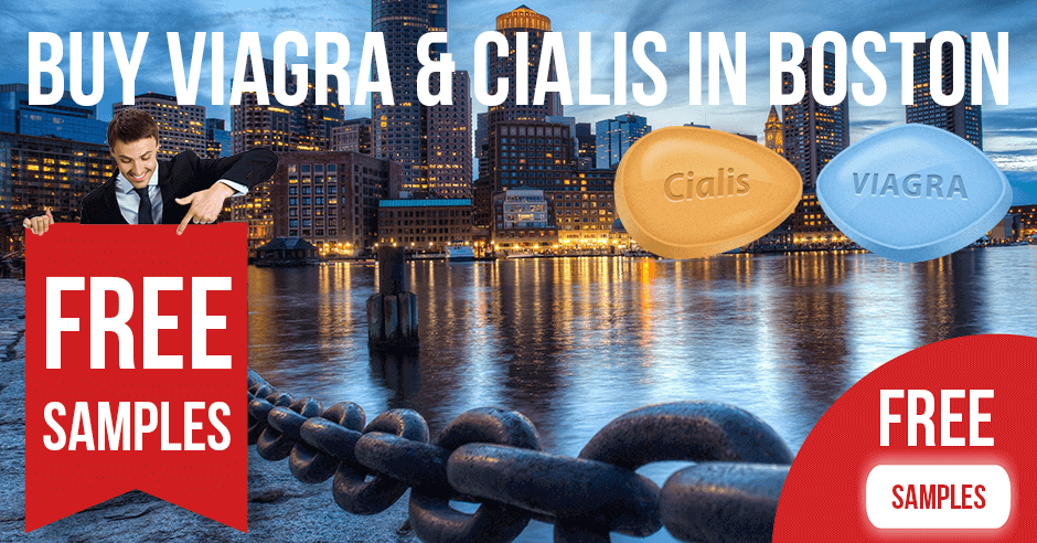 Buy Viagra and Cialis in Boston, Massachusetts