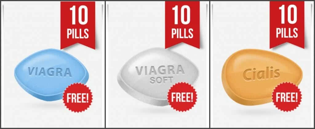 Free samples Viagra, Viagra Soft and Cialis