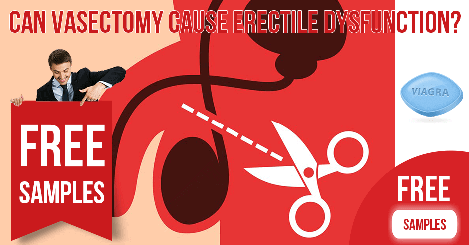 Can vasectomy cause erectile dysfunction?