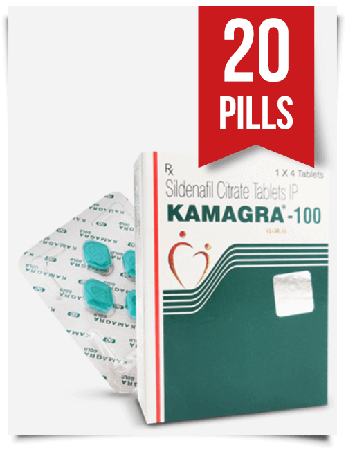 Kamagra 100 mg x 20 Tabs