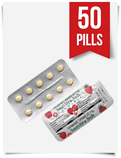 Generic Levitra Soft 20 mg x 50 Tabs