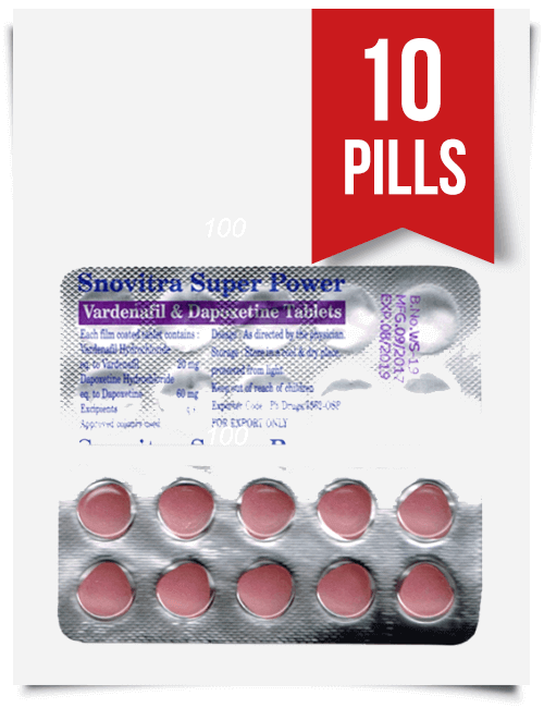 Snovitra Super Power 80 mg x 10 Tabs