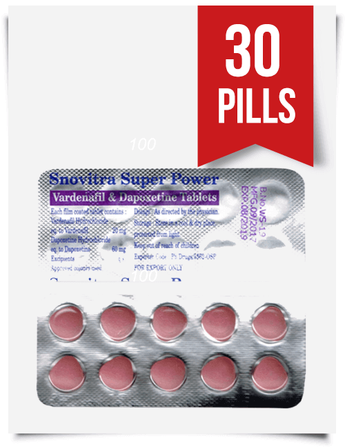 Snovitra Super Power 80 mg x 30 Tabs