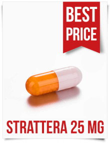 Buy cheap Strattera from India generic Atomoxetine 25mg tabs