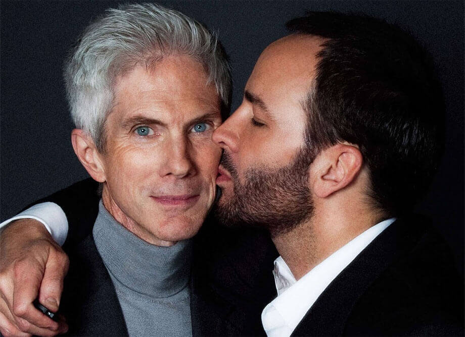 Tom Ford and Richard Buckley