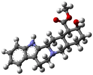 Yohimbine molecule