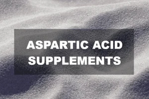Aspartic acid supplements